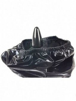 Panty De Cuero Con Plug...