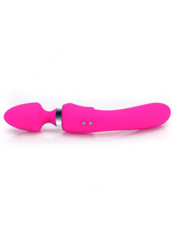 Doble Vibrador con Plug Anal y Punta Vaginal - Estimulador Recargable