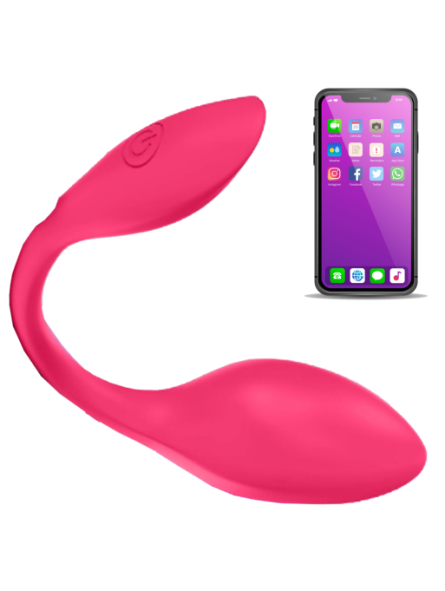 Vibrador con control remoto vía Blutetooth y App para SmartPhone