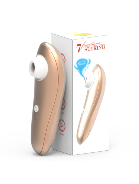 Vibrador succionador de clitoris
