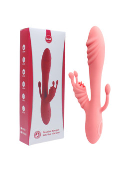 Vibrador Rabbit 3 en 1: Estimulador de Vagina, Clítoris y Anal