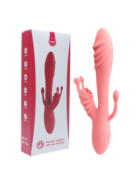 Vibrador Rabbit 3 en 1: Estimulador de Vagina, Clítoris y Anal
