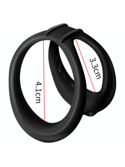 Doble anillo para pene