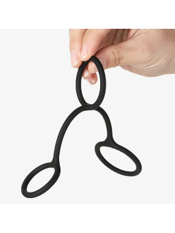 Anillo para pene con 3 puntos de agarre