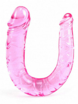 Consolador Doble de Jelly -...