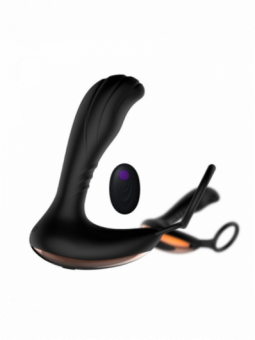 Vibrador Prostático Y Anillo para Pene - Inalámbrico + Control Remoto